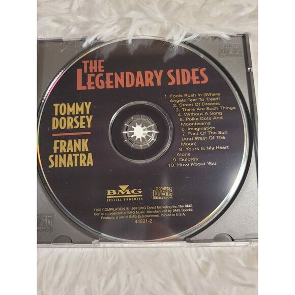 Rare Tommy Dorsey/Frank Sinatra The Legendary Sides The Encore Collection CD - Picture 4 of 5